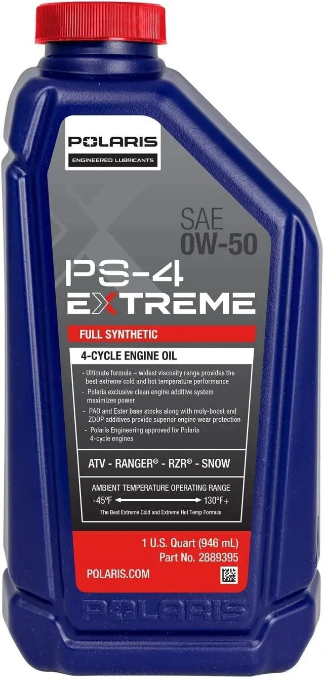 Polaris PS-4 Extreme Full Synthetic Oil 0w/50 - 1 Quart Polaris