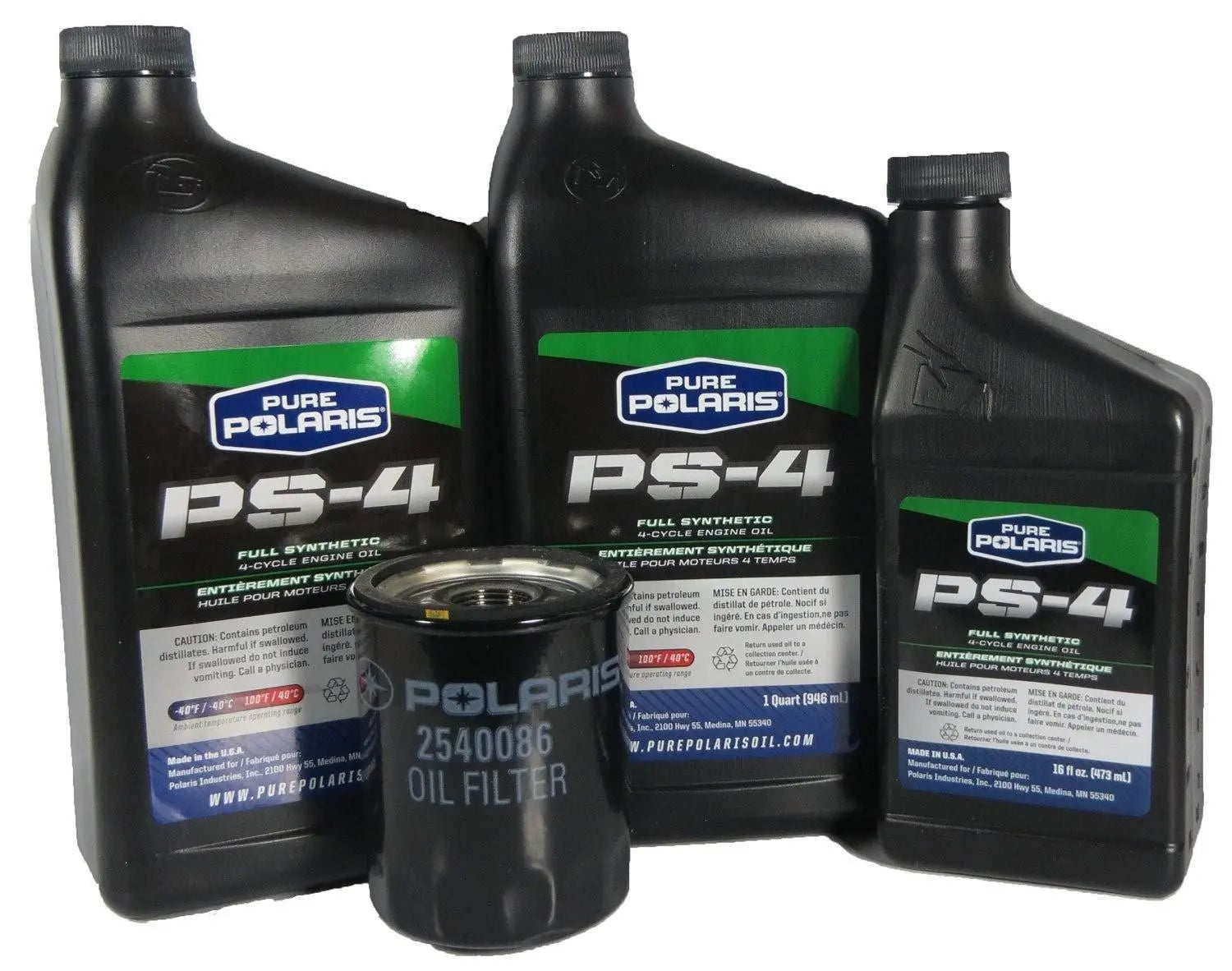 Polaris PS-4 Full Synthetic Oil Change Kit - 2.5 Quarts Polaris