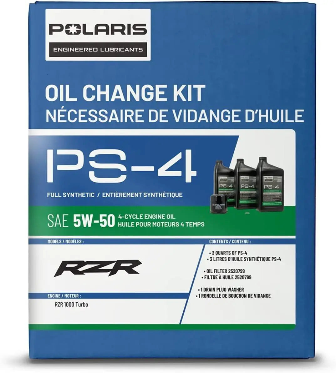 Polaris PS-4 Full Synthetic Oil Change Kit - 3 Quarts Polaris
