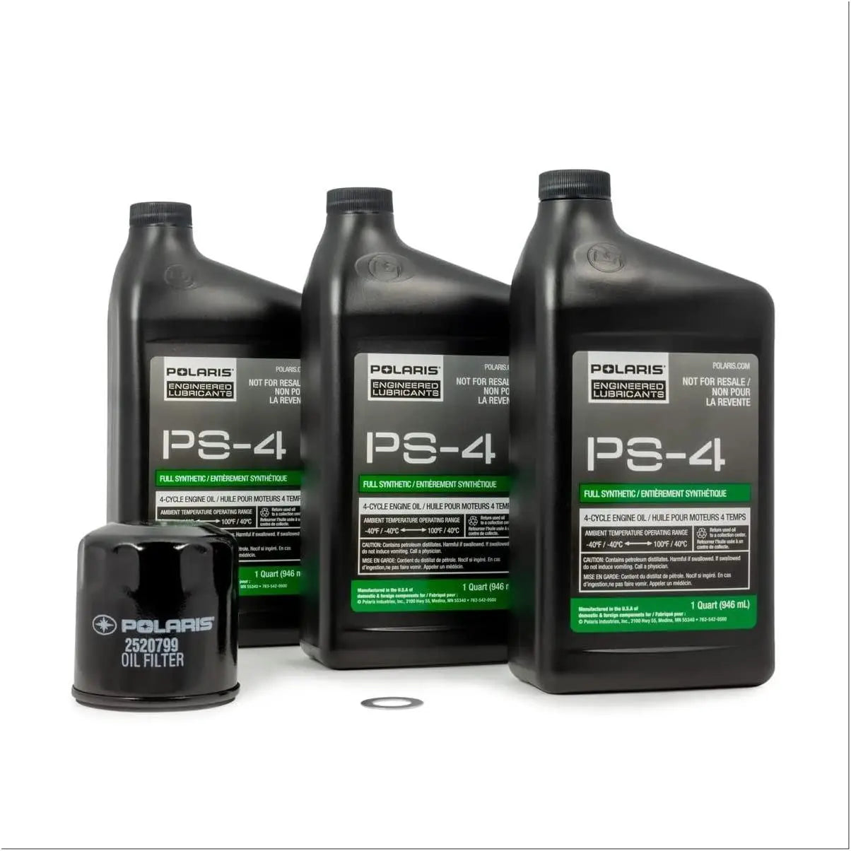 Polaris PS-4 Full Synthetic Oil Change Kit - 3 Quarts Polaris