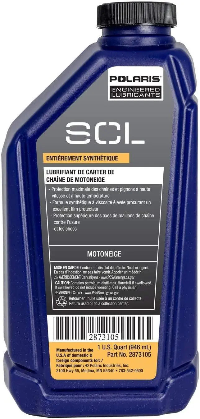 Polaris SCL Synthetic Chaincase Lubricant - 1 Quart Polaris