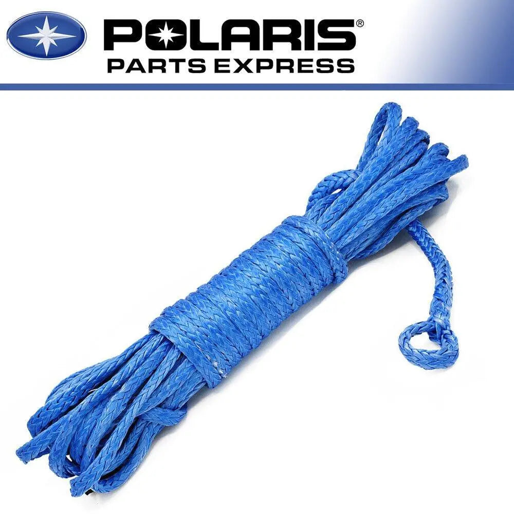 Polaris Automotive Parts and Accessories Polaris Synthetic Winch Rope 2878888 2878888 194722008991 Jorgensen Powersports