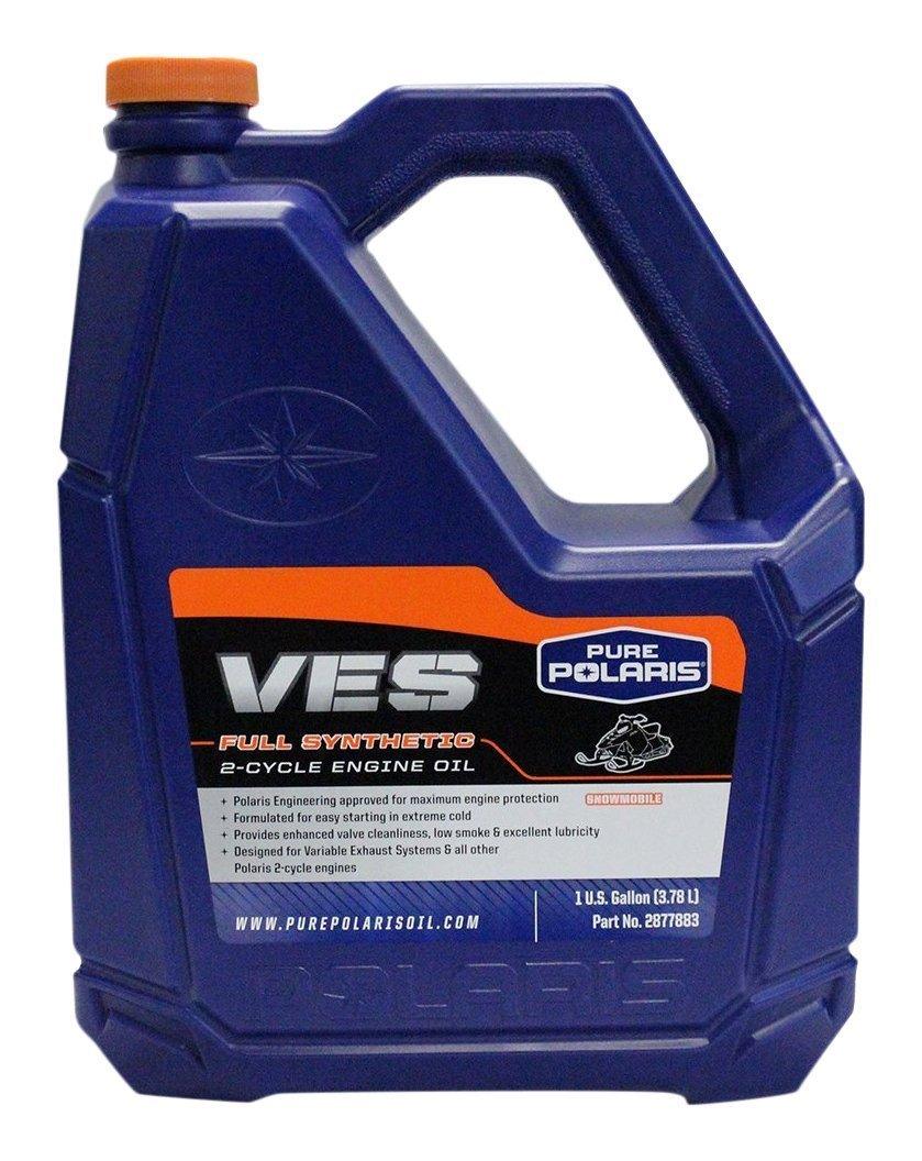 Polaris Automotive Parts and Accessories Polaris VES 2 Cycle Full Synthetic Oil - 4 Gallons 2877883-Case Jorgensen Powersports