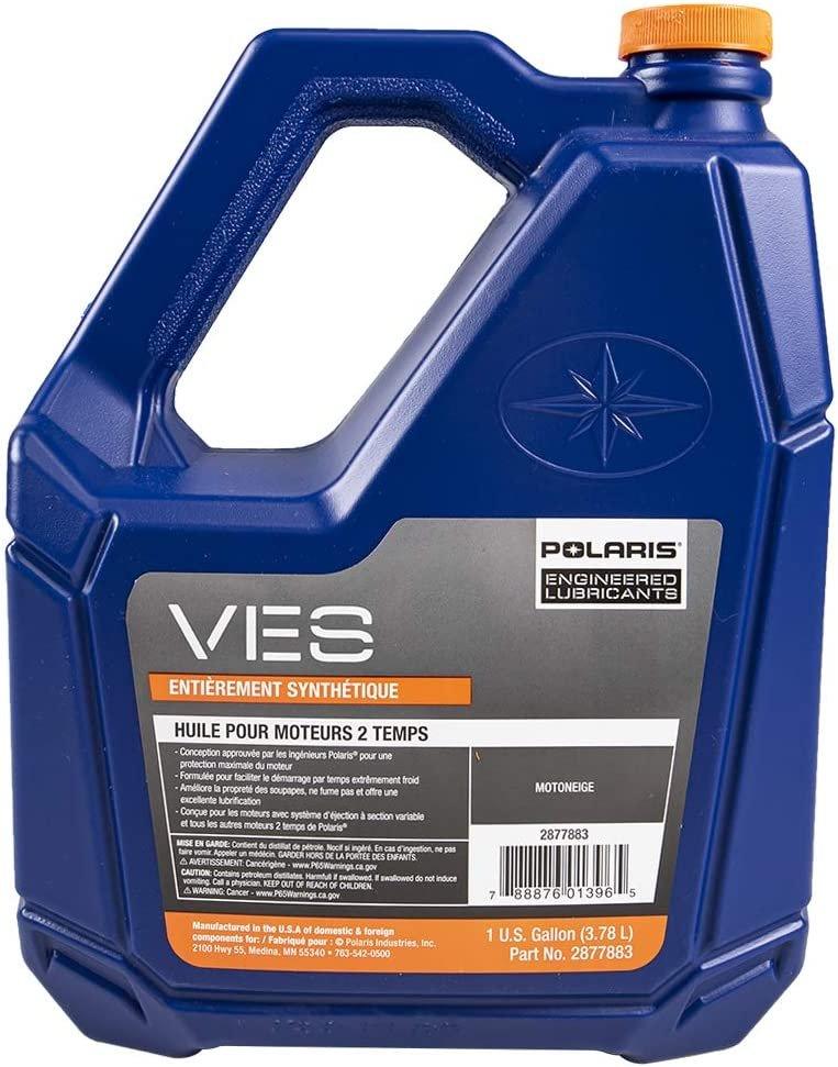 Polaris Automotive Parts and Accessories Polaris VES Full Synthetic 2-Cycle Oil - 1 Gallon 2877883 00194722041356 Jorgensen Powersports