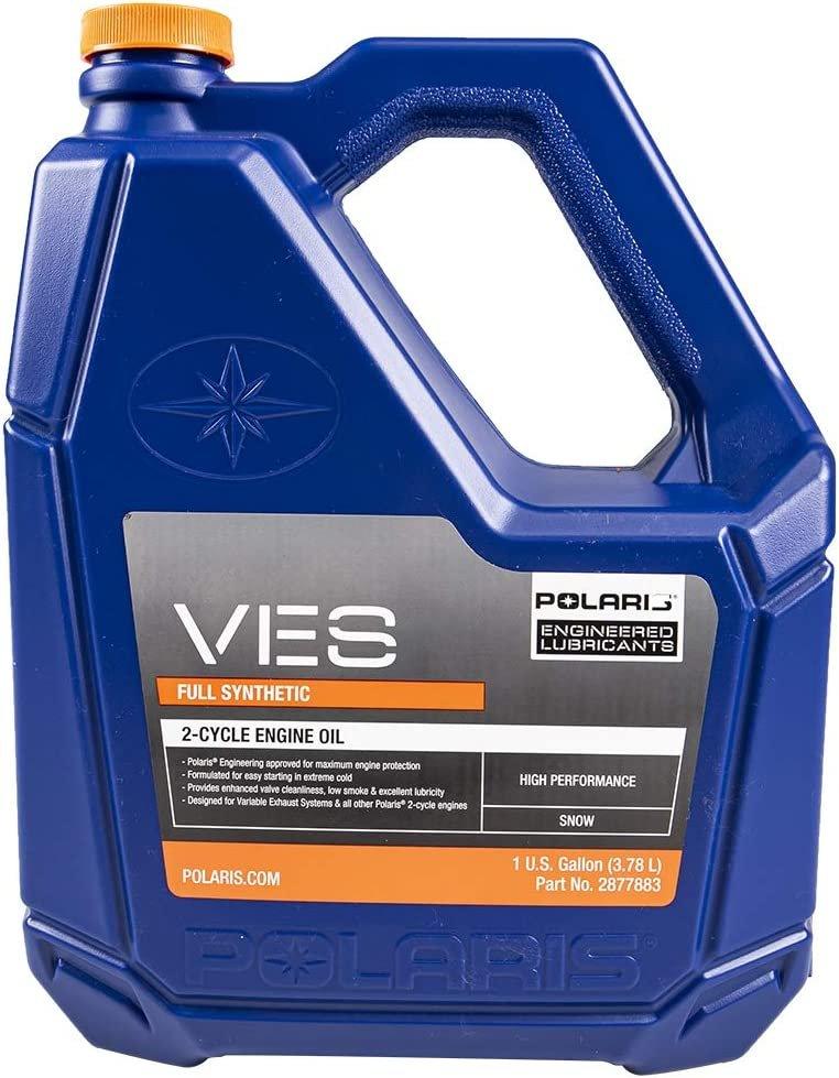 Polaris Automotive Parts and Accessories Polaris VES Full Synthetic 2-Cycle Oil - 1 Gallon 2877883 00194722041356 Jorgensen Powersports