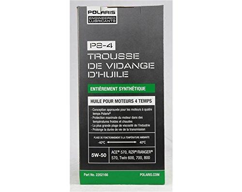 Polaris Automotive Polaris Full-Synthetic PS-4 Oil Change Kit - 2 Quarts 2202166 2202166 00194722041219 Jorgensen Powersports