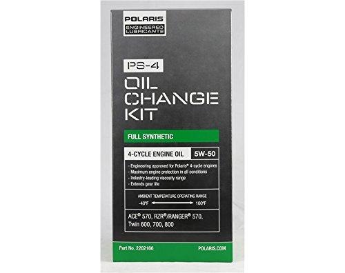 Polaris Automotive Polaris Full-Synthetic PS-4 Oil Change Kit - 2 Quarts 2202166 2202166 00194722041219 Jorgensen Powersports