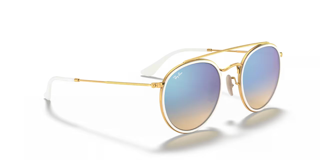 Ray-Ban ROUND DOUBLE BRIDGE - Jorgensen Powersports