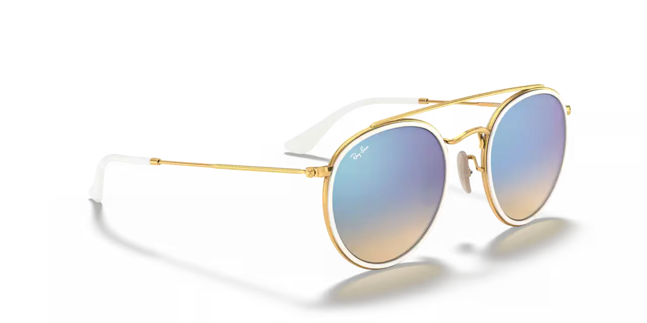 Ray-Ban ROUND DOUBLE BRIDGE - Jorgensen Powersports