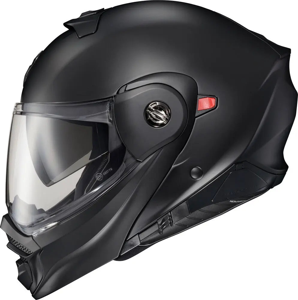 Scorpion helmet Black / Small SCORPION EXO EXO-AT960 MODULAR HELMET MATTE BLACK 75-2213S 845468085578 Jorgensen Powersports