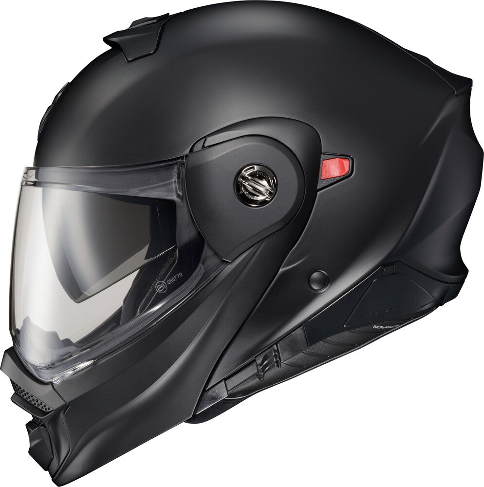 Scorpion helmet Black / Small SCORPION EXO EXO-AT960 MODULAR HELMET MATTE BLACK 75-2213S 845468085578 Jorgensen Powersports