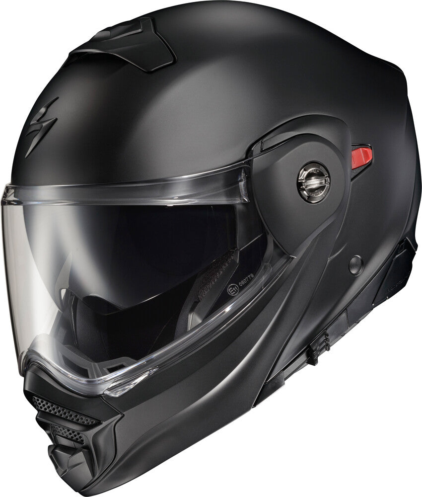 Scorpion helmet SCORPION EXO EXO-AT960 MODULAR HELMET MATTE BLACK Jorgensen Powersports