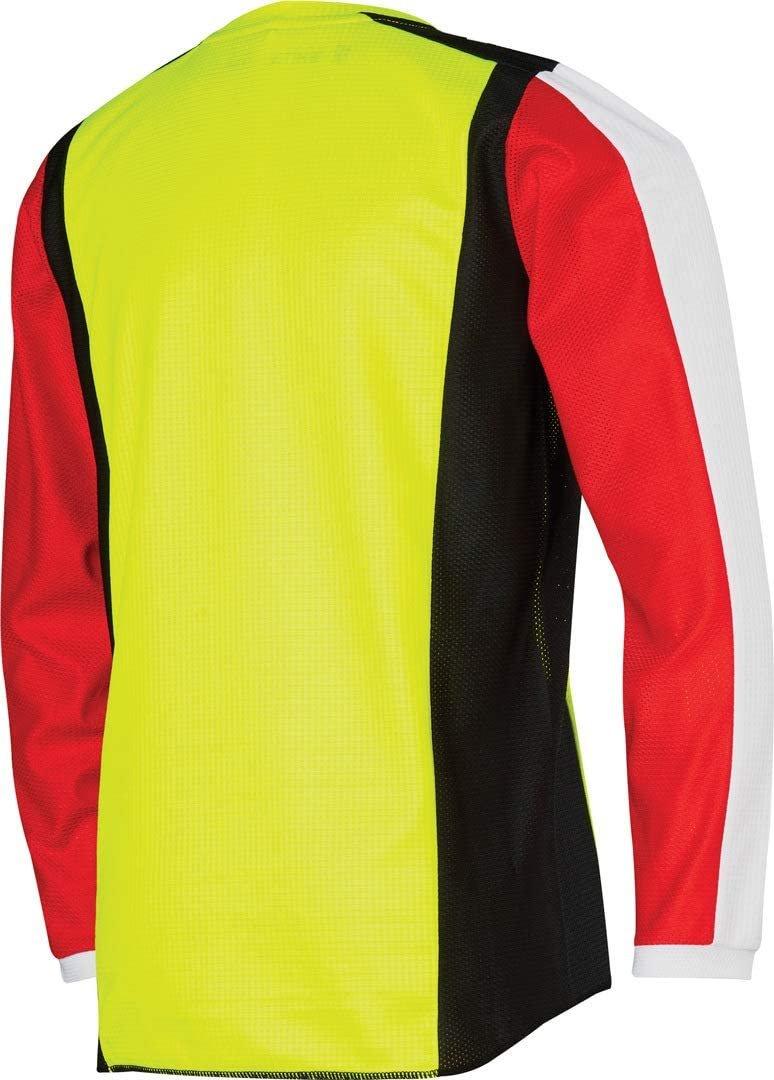 SHIFT Apparel Hi-Vis/Red / Youth X-Large Shift White Label Race Jersey 2 Youth 24166-130-XL Jorgensen Powersports