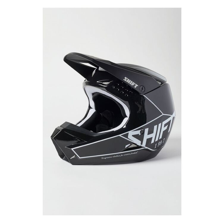 SHIFT helmet Shift White Label Bliss Helmet - Black/White/X-Small 26211-018-XS Jorgensen Powersports