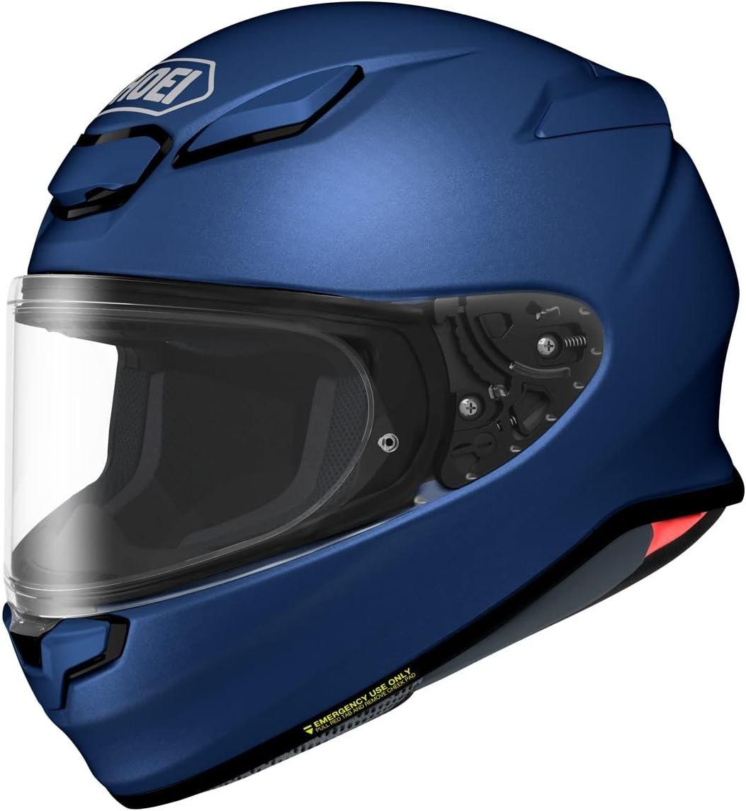 Shoei Apparel Matte Blue / Medium Shoei RF-1400 Helmet 0101-0132-05 B08QR6HPHJ Jorgensen Powersports