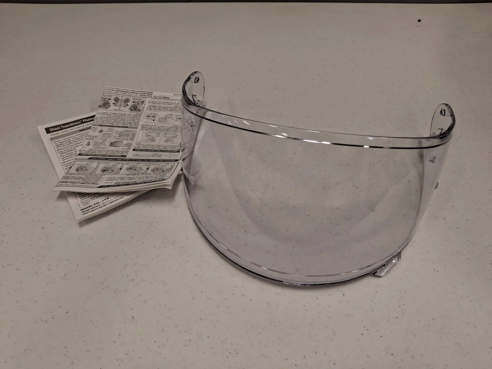 Shoei Apparel Shoei CWR-1 Pinlock Helmet Shield USED 0209-9755-00 U2 Jorgensen Powersports