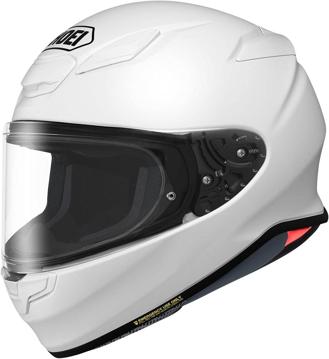 Shoei Apparel White / Medium Shoei RF-1400 Helmet 0101-0109-05 B08QRLZCVM Jorgensen Powersports