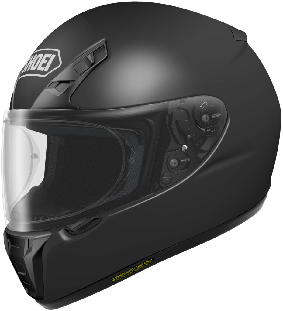 Shoei helmet Black / Small SHOEI RF-SR FULL FACE HELMET 0107-0135-04 Jorgensen Powersports
