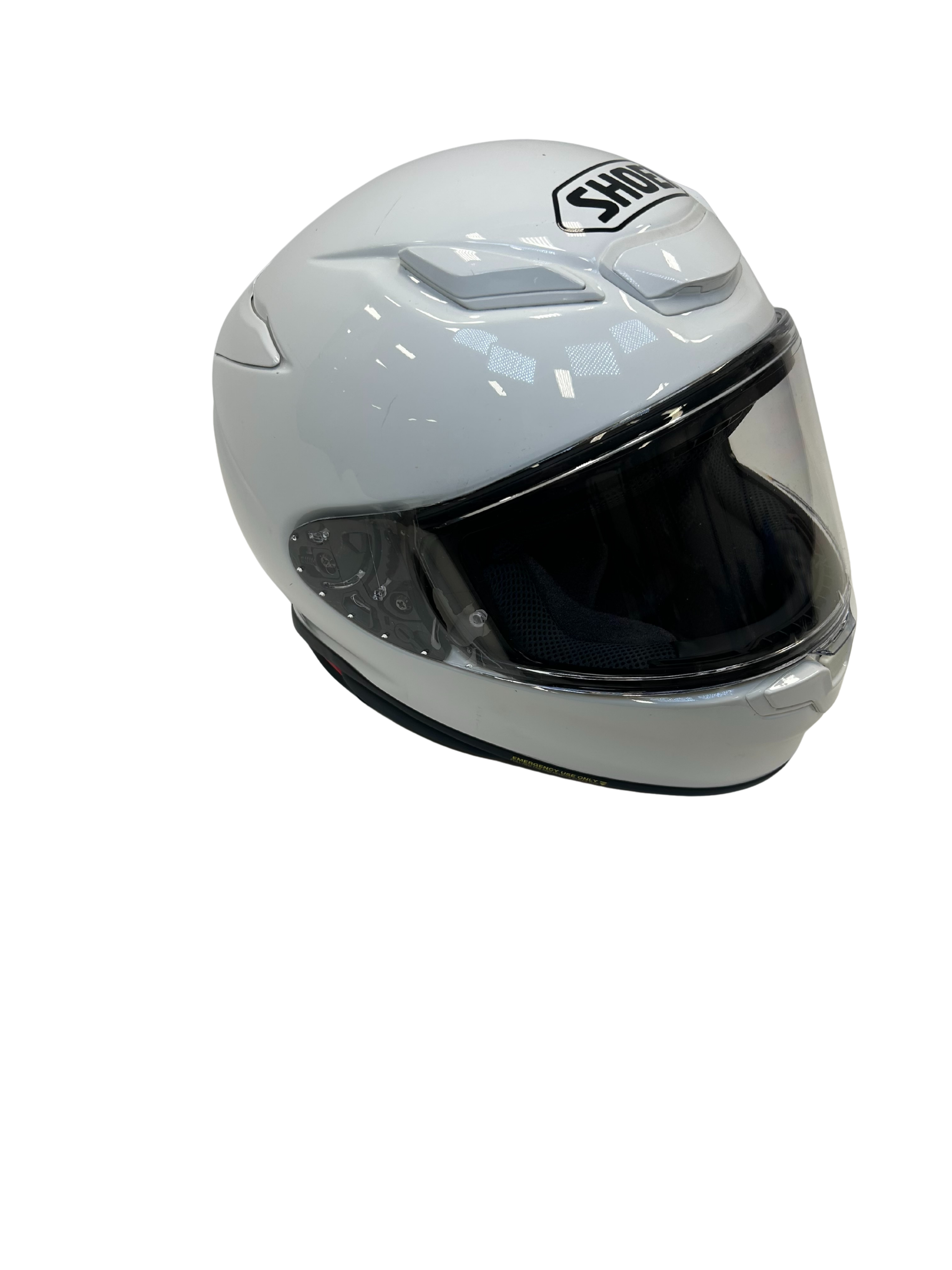 Shoei helmet Shoei RF-1400 Helmet White Size Medium USED 0101-0109-05 U Jorgensen Powersports