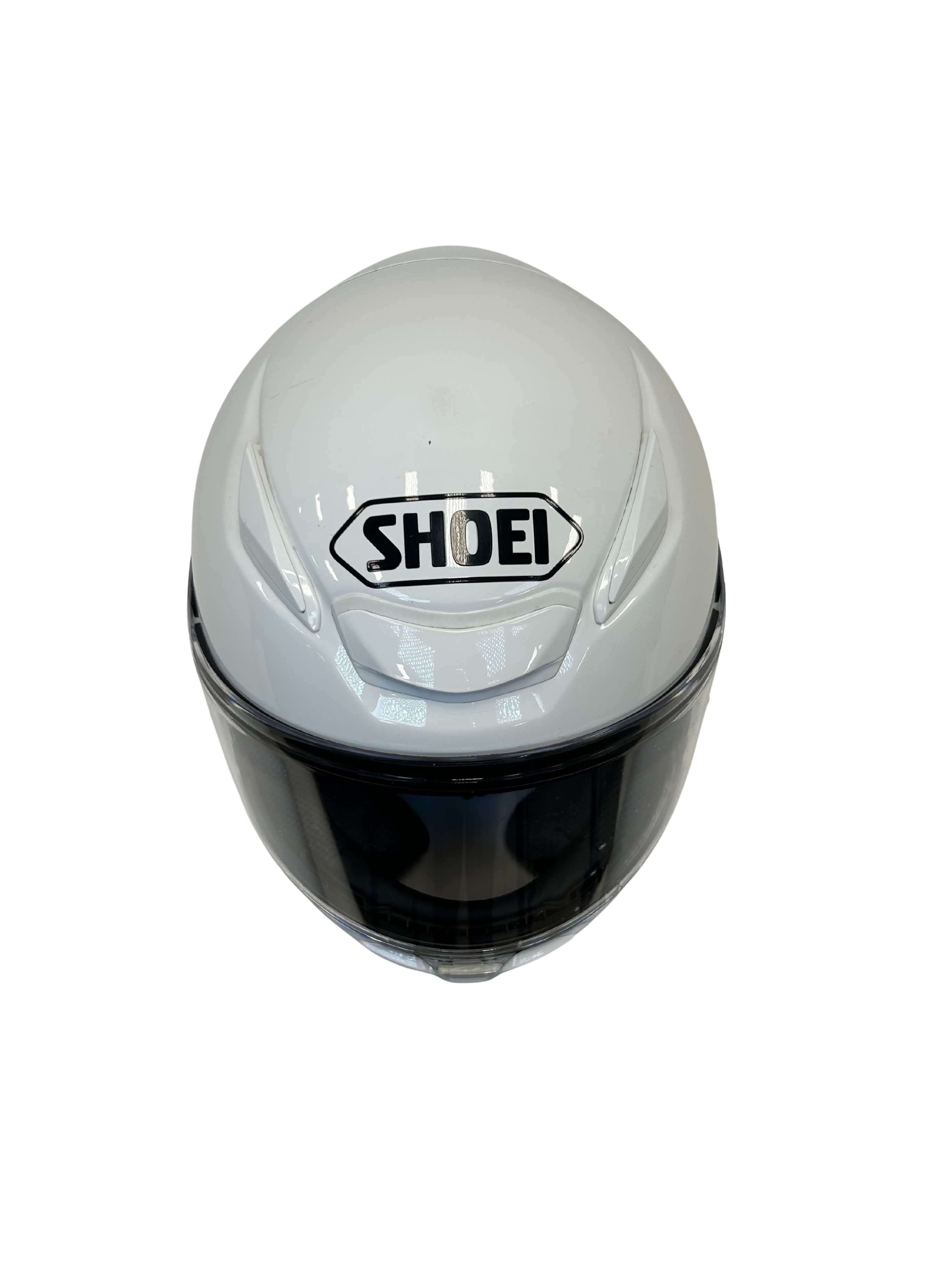Shoei helmet Shoei RF-1400 Helmet White Size Medium USED 0101-0109-05 U Jorgensen Powersports