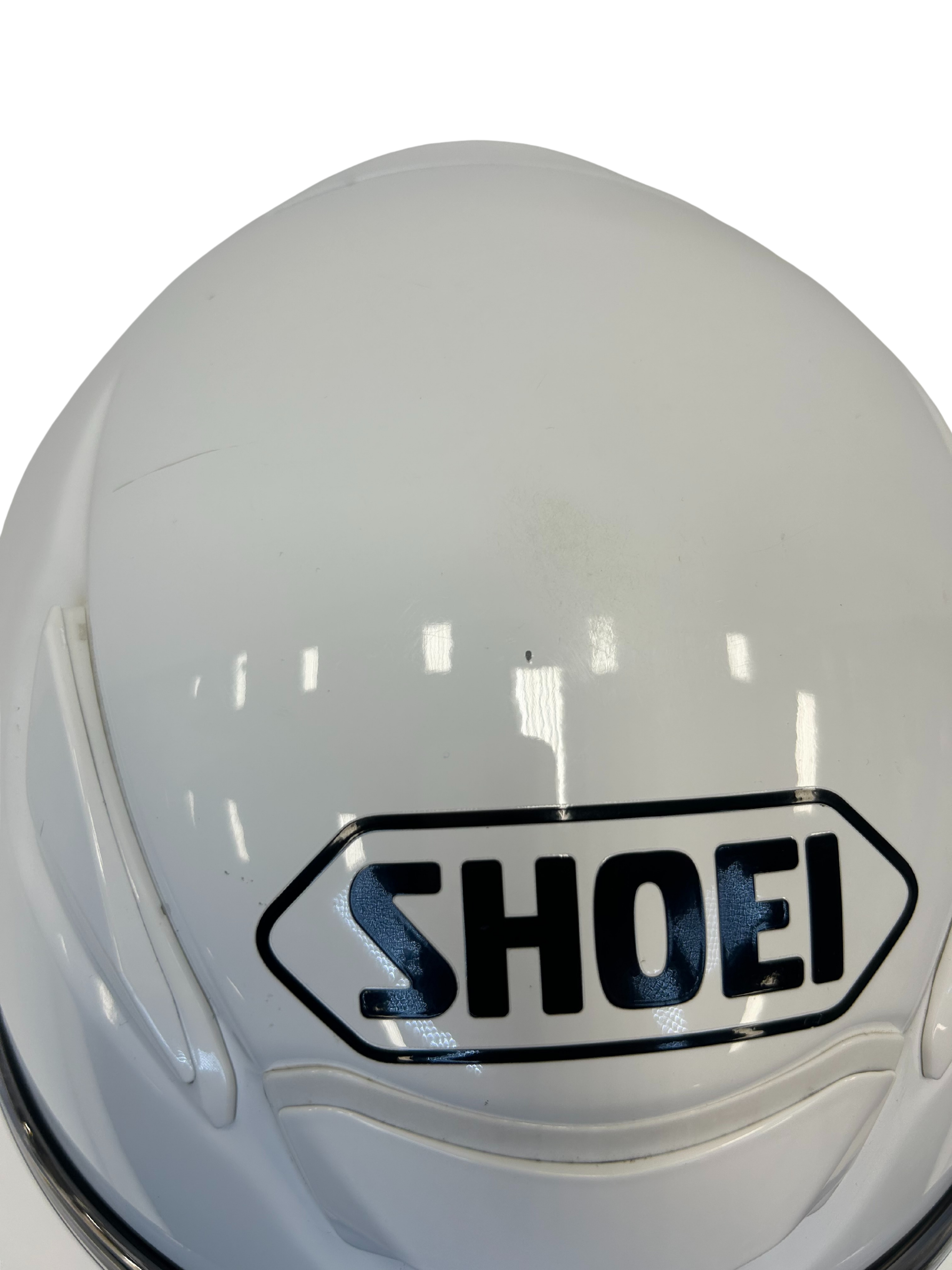 Shoei helmet Shoei RF-1400 Helmet White Size Medium USED 0101-0109-05 U Jorgensen Powersports