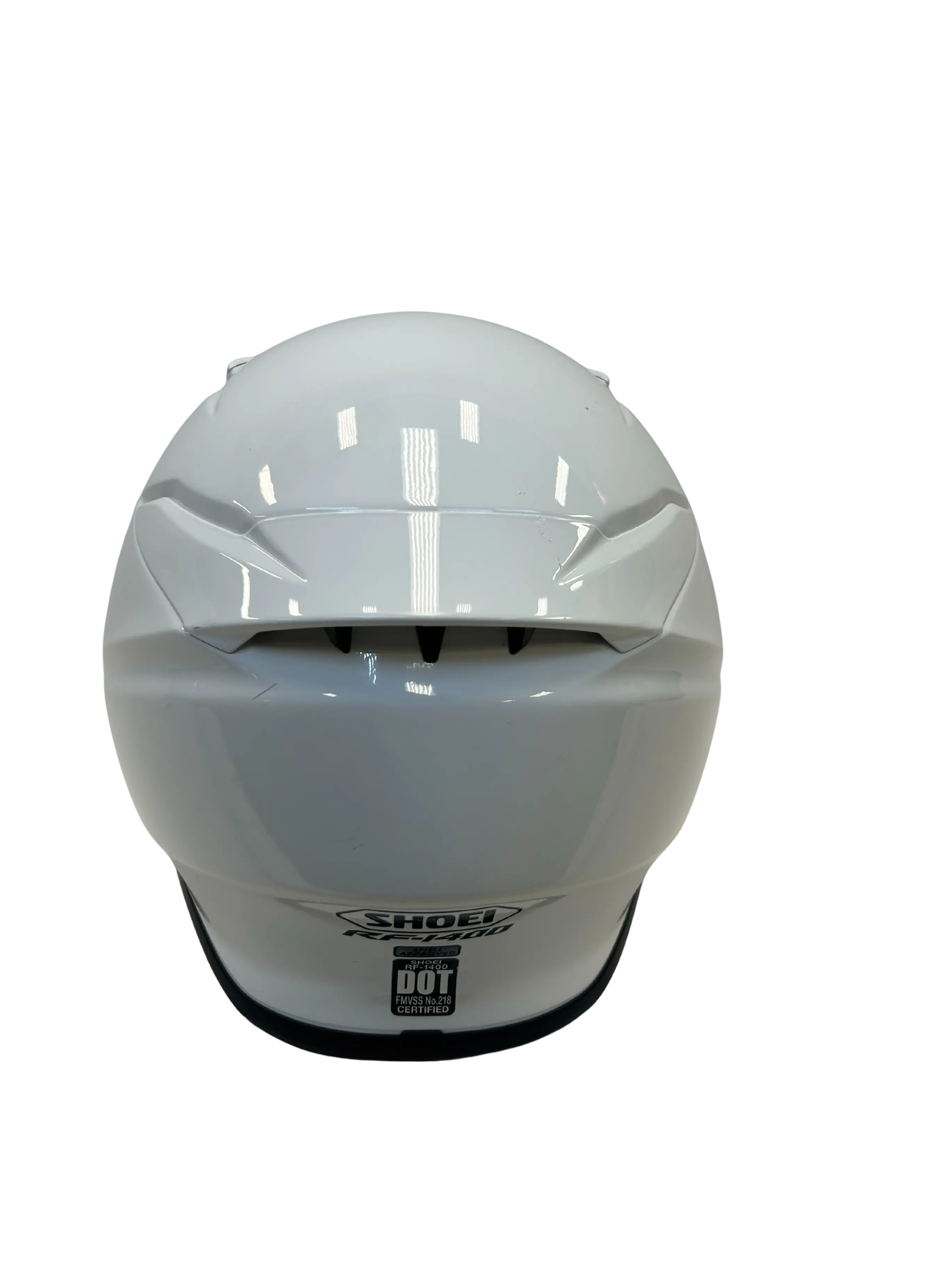 Shoei helmet Shoei RF-1400 Helmet White Size Medium USED 0101-0109-05 U Jorgensen Powersports