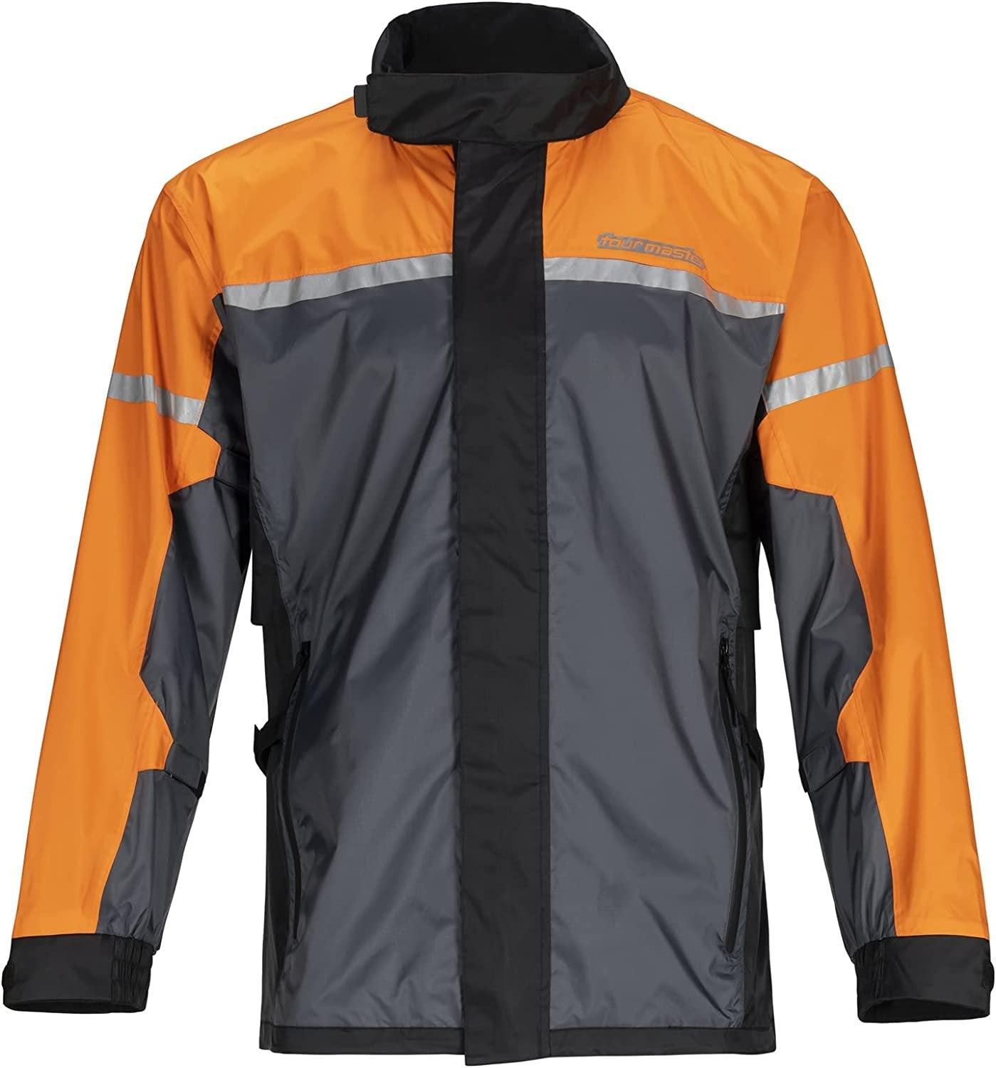 Tour Master Apparel Orange / 3X-Large Tour Master Sentry Rain Jacket 8804-0106-09 097261286304 Jorgensen Powersports