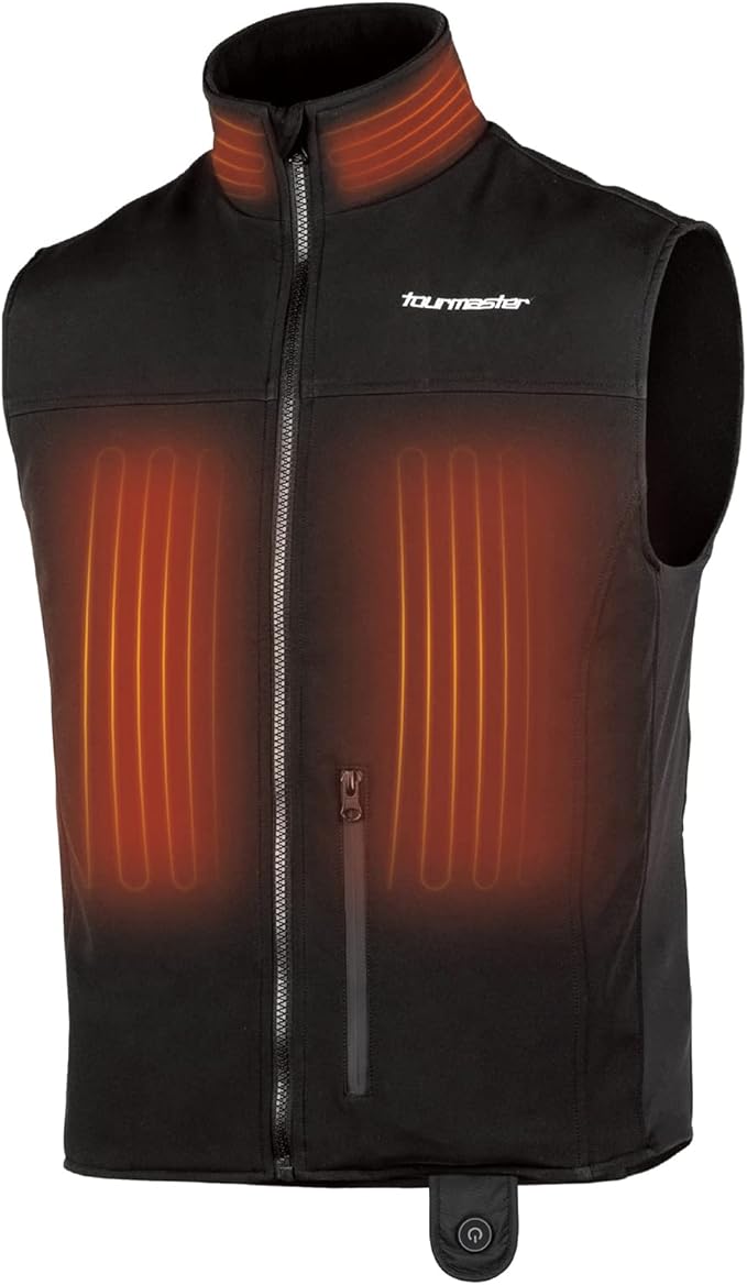 Tour Master Misc. Tourmaster Synergy BT Pro-Plus 12V Heated Motorcycle Vest 8772-0405-04 B0C5RGLXVC Jorgensen Powersports