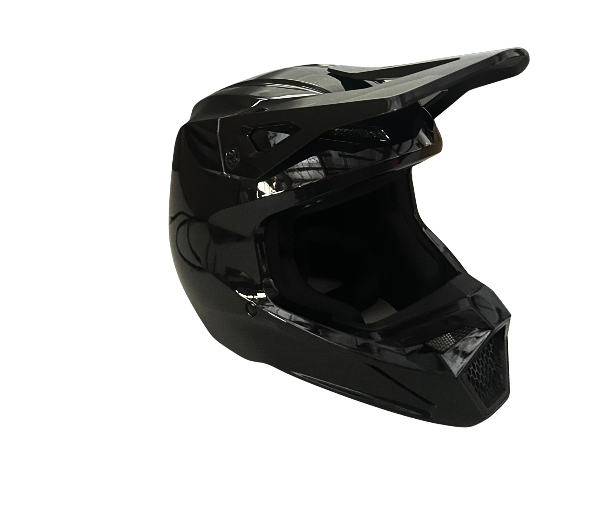 Pre-Owned: Fox V1 Helmet Black SIZE Medium Fox