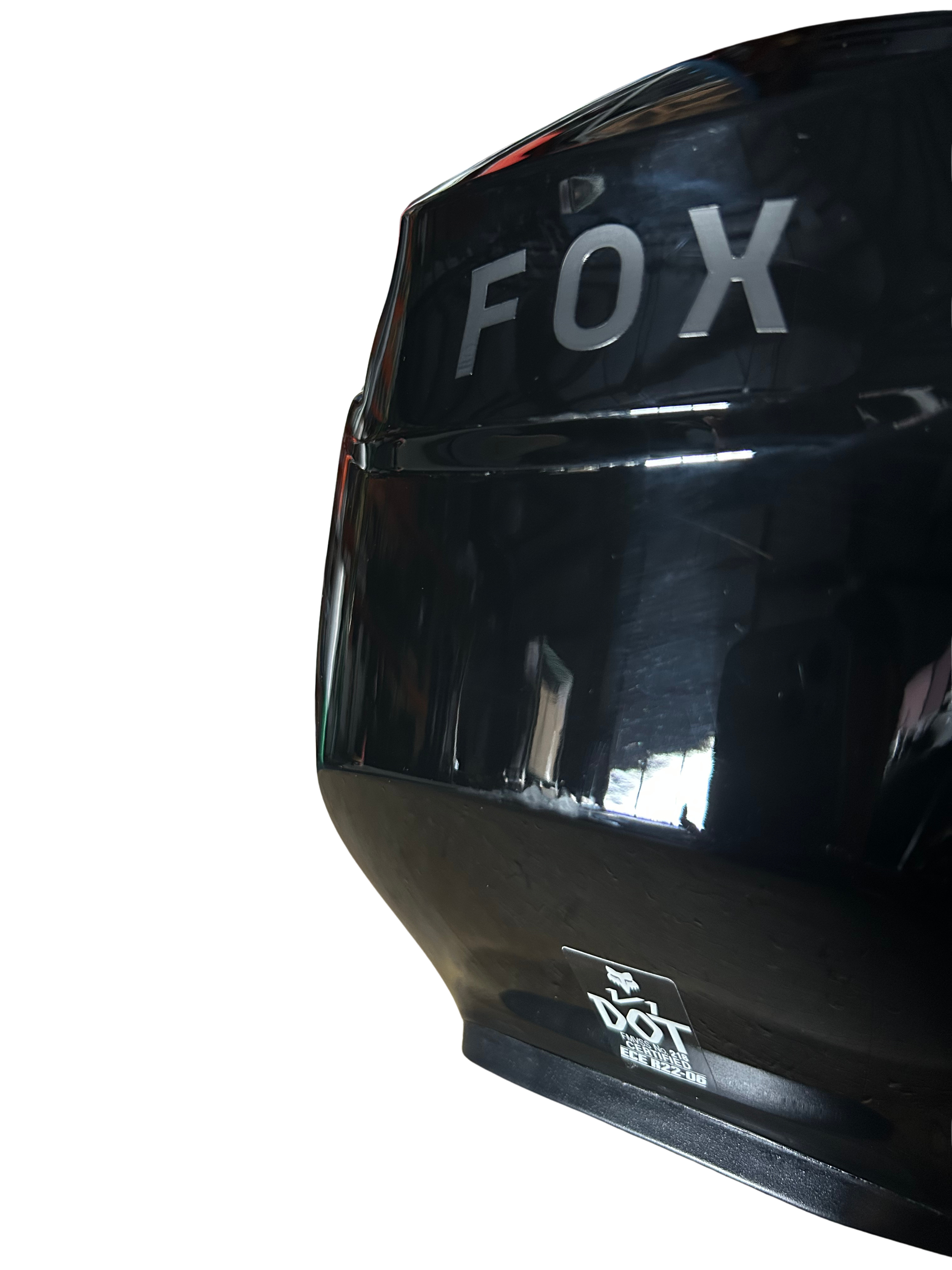 Pre-Owned: Fox V1 Helmet Black SIZE Medium Fox