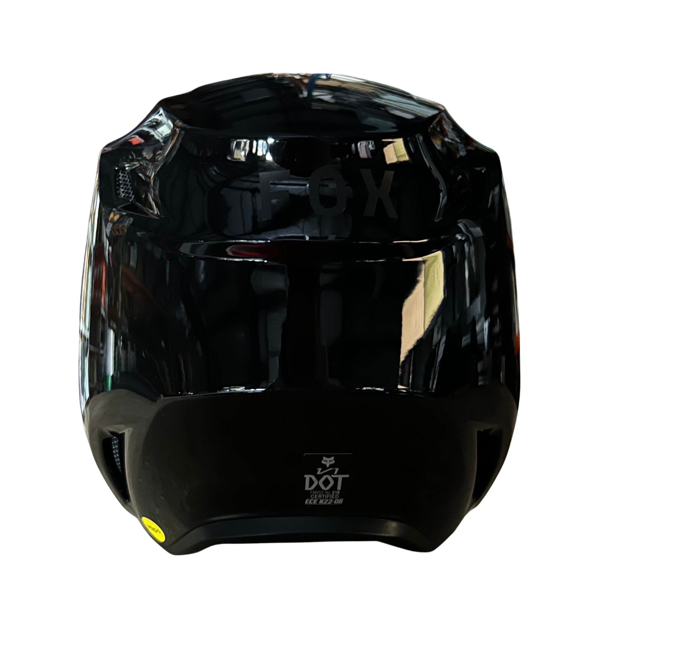 Pre-Owned: Fox V1 Helmet Black SIZE Medium Fox
