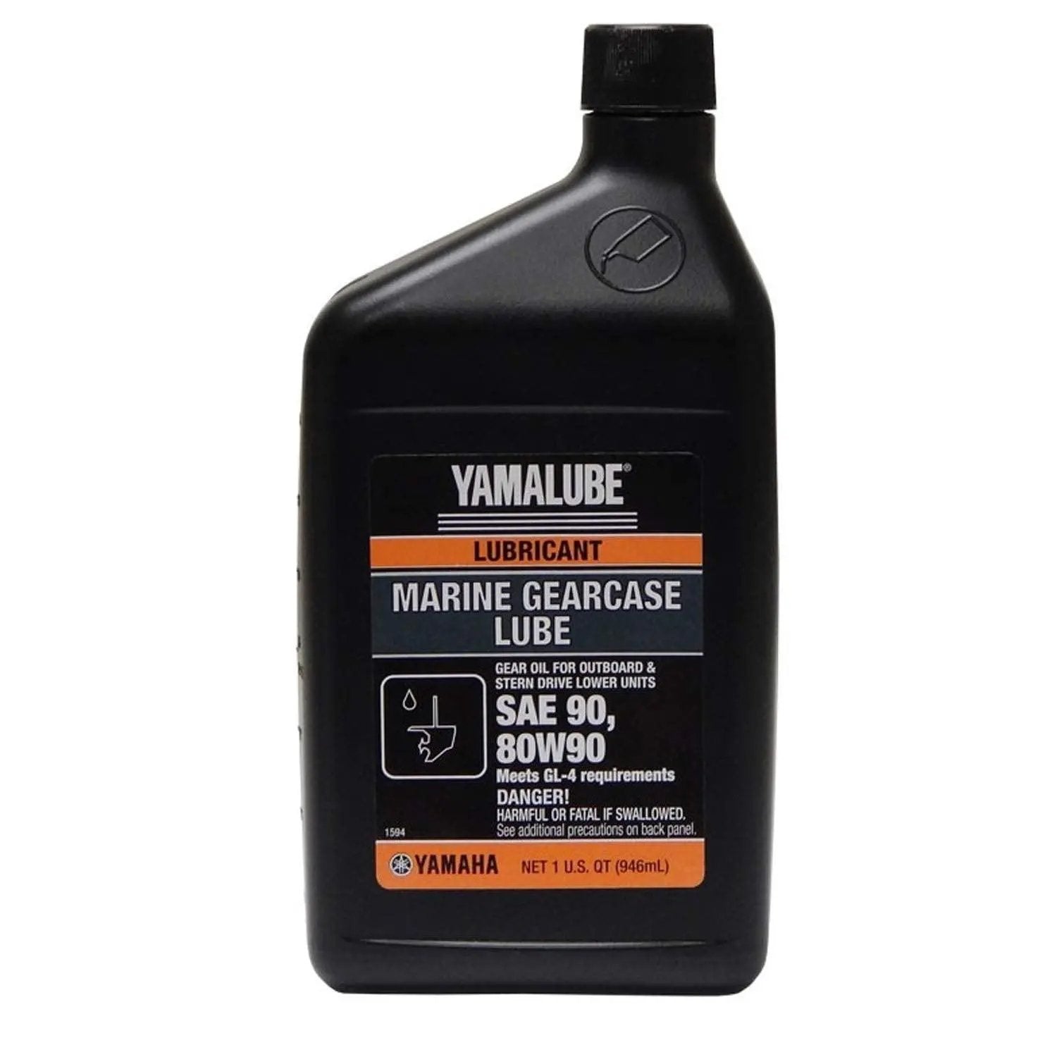 Yamaha Automotive Parts and Accessories Yamaha Gearcase Lube - 1 Quart ACC-GEARL-UB-QT 780848331626 Jorgensen Powersports