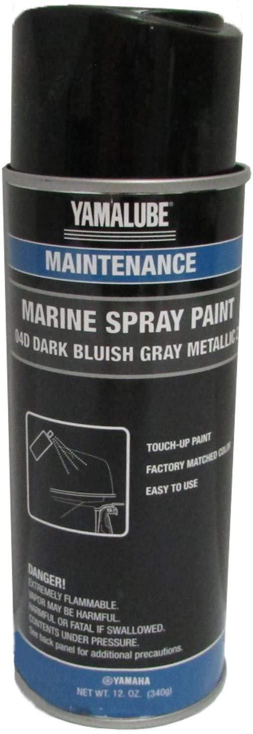Yamaha Automotive Parts and Accessories Yamaha Marine Spray Paint Bluish Grey 04D ACC-MRNPA-IT-4D 766653502222 Jorgensen Powersports