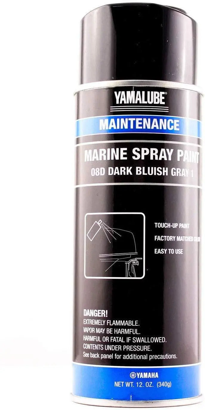Yamaha Marine Spray Paint Dark Bluish Gray 08D Yamaha