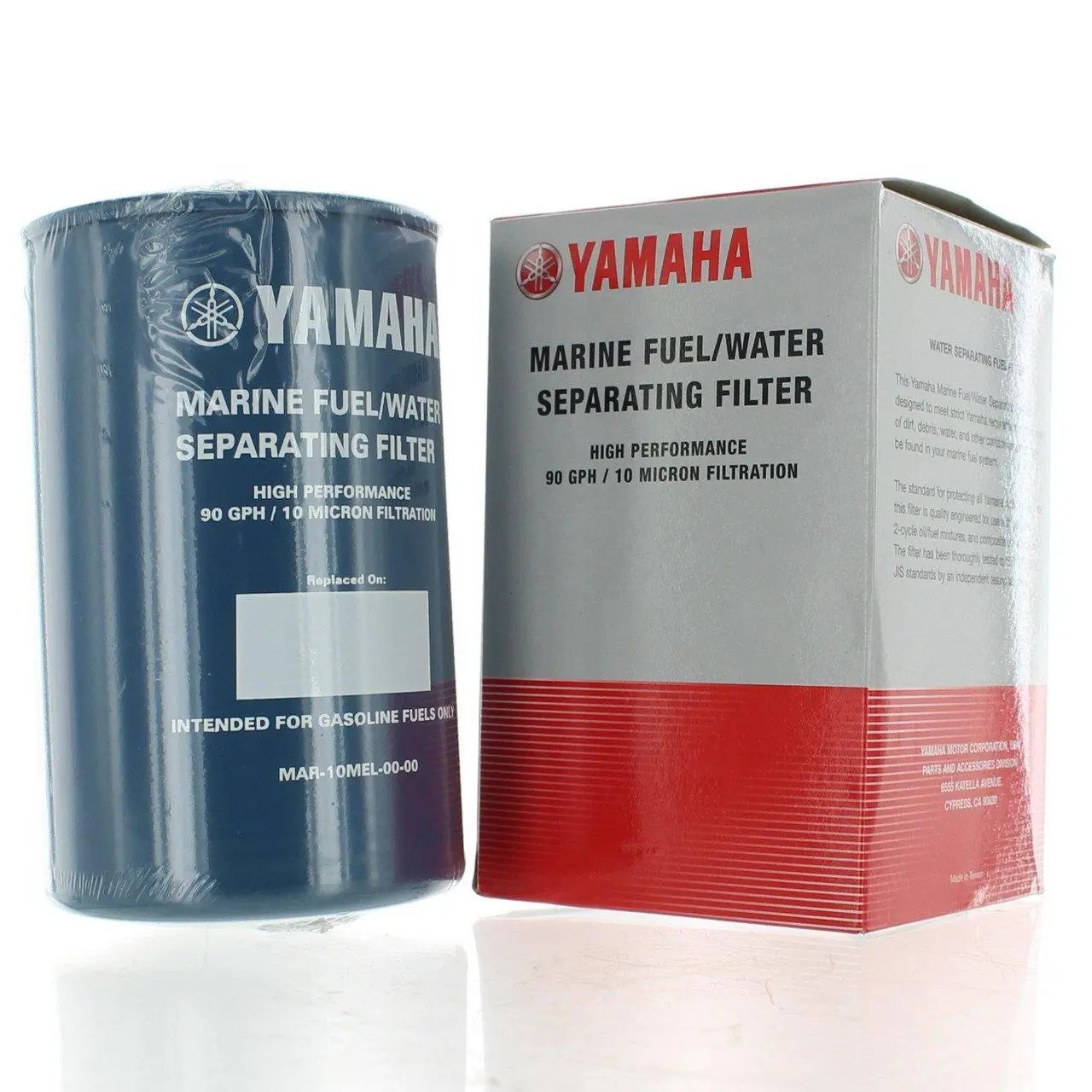 Yamaha Automotive Parts and Accessories Yamaha Outboard 10-Micron Fuel Water Separating Filter MAR-10MEL-00-00 780848334320 Jorgensen Powersports