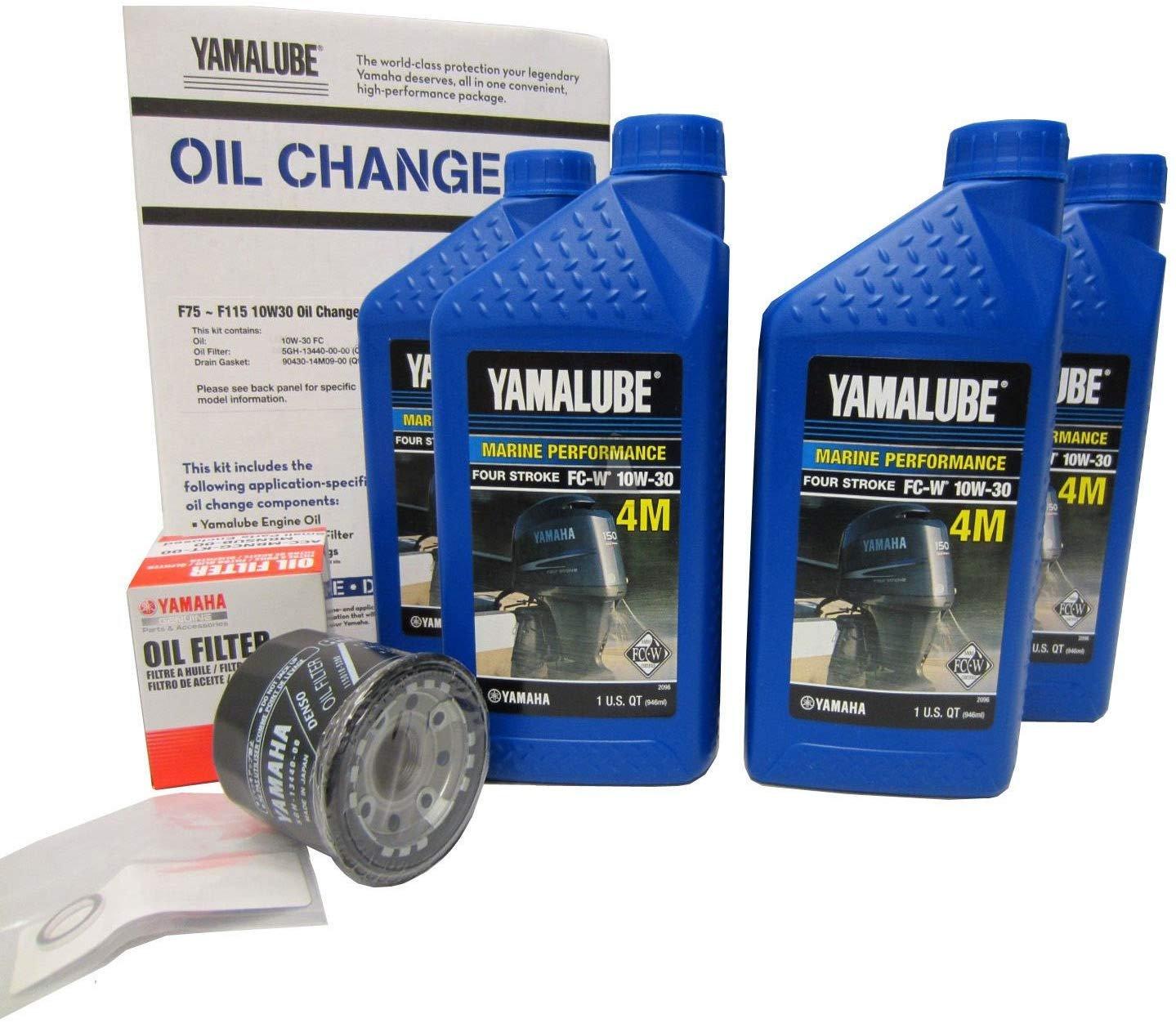 Yamaha Automotive Parts and Accessories Yamaha Outboard Oil Change Kit LUB-MRNMD-KT-10 780848336805 Jorgensen Powersports