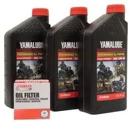 Yamalube Oil Change Kit 10w/40 - 3 Quarts Yamaha