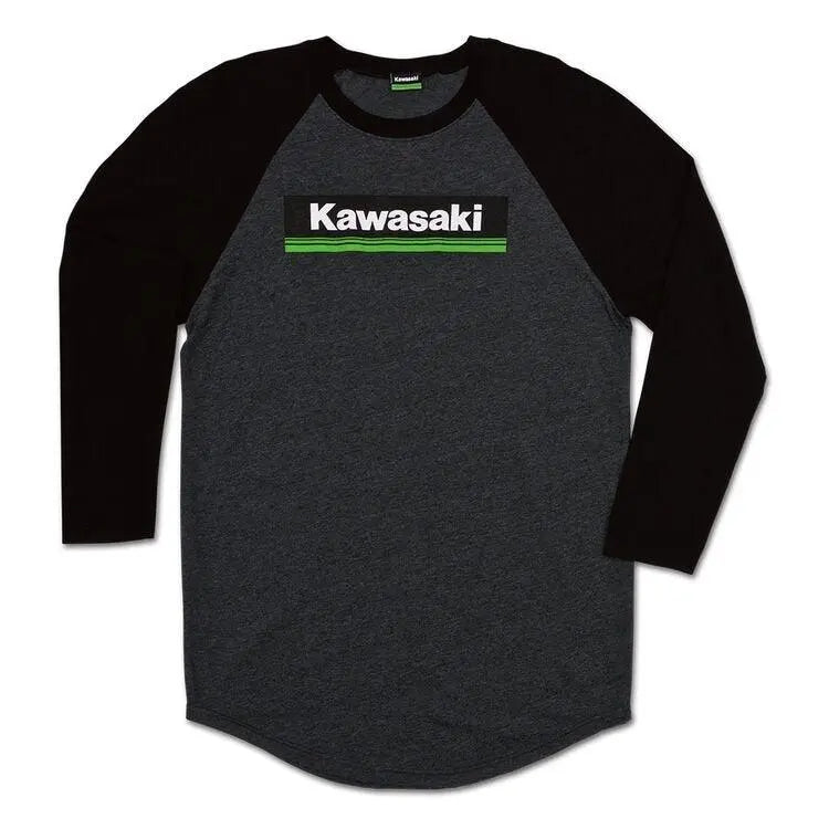 Kawasaki Raglan Baseball Style T-Shirt Kawasaki