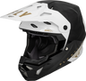FLY RACING FORMULA CP SLANT HELMET BLACK/WHITE/GOLD Fly