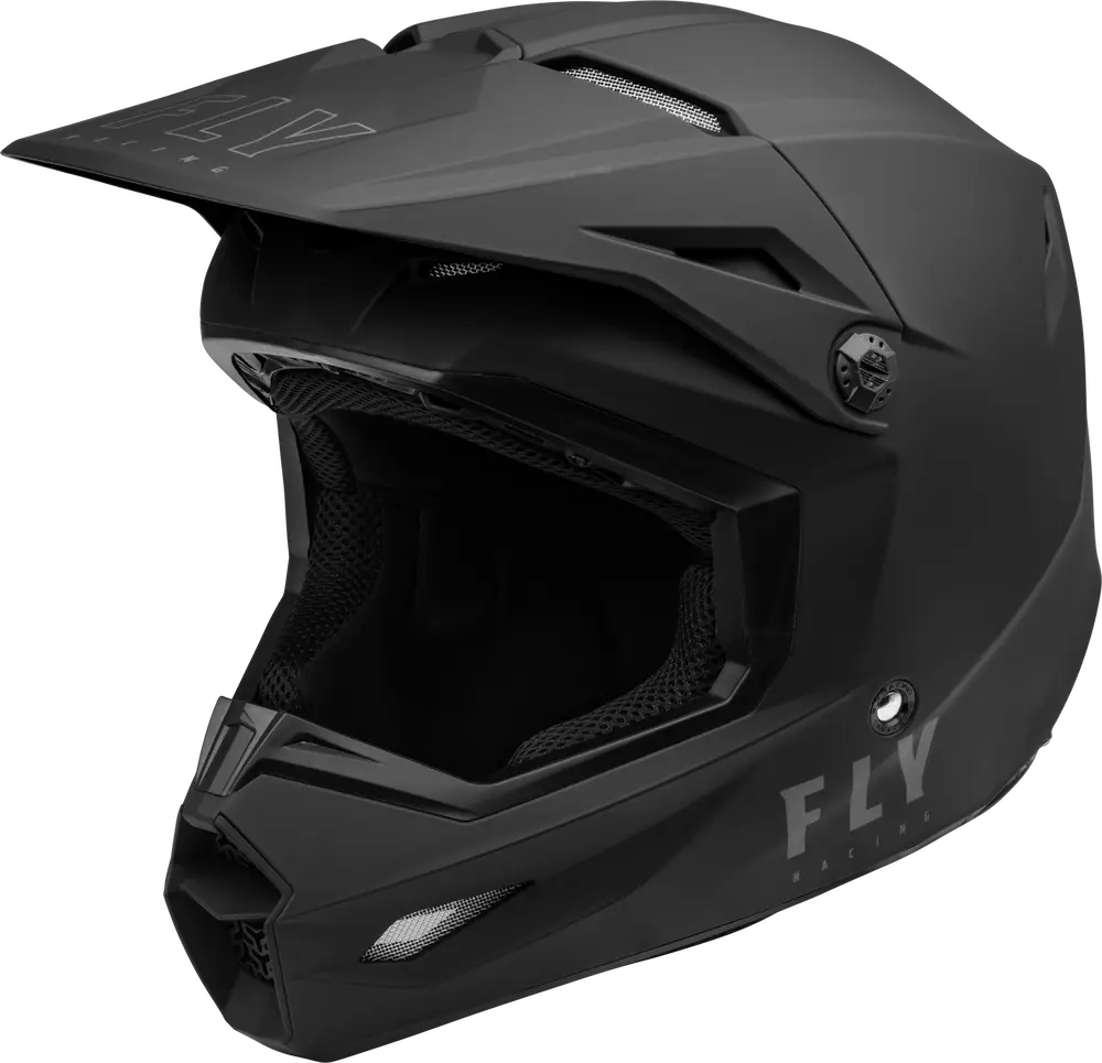 FLY RACING KINETIC LITE HELMET SOLID - Jorgensen Powersports