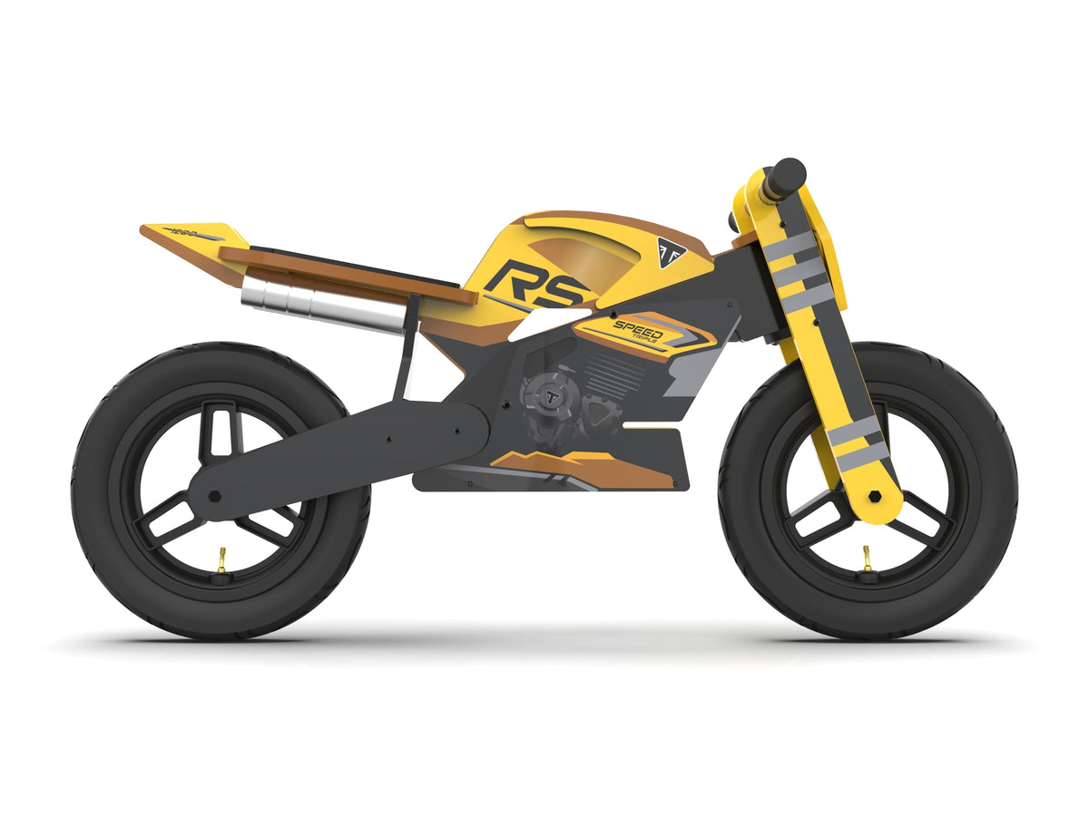KIDDIMOTO TRIUMPH SPEED TRIPLE 1200 RS BALANCE BIKE Kiddimoto