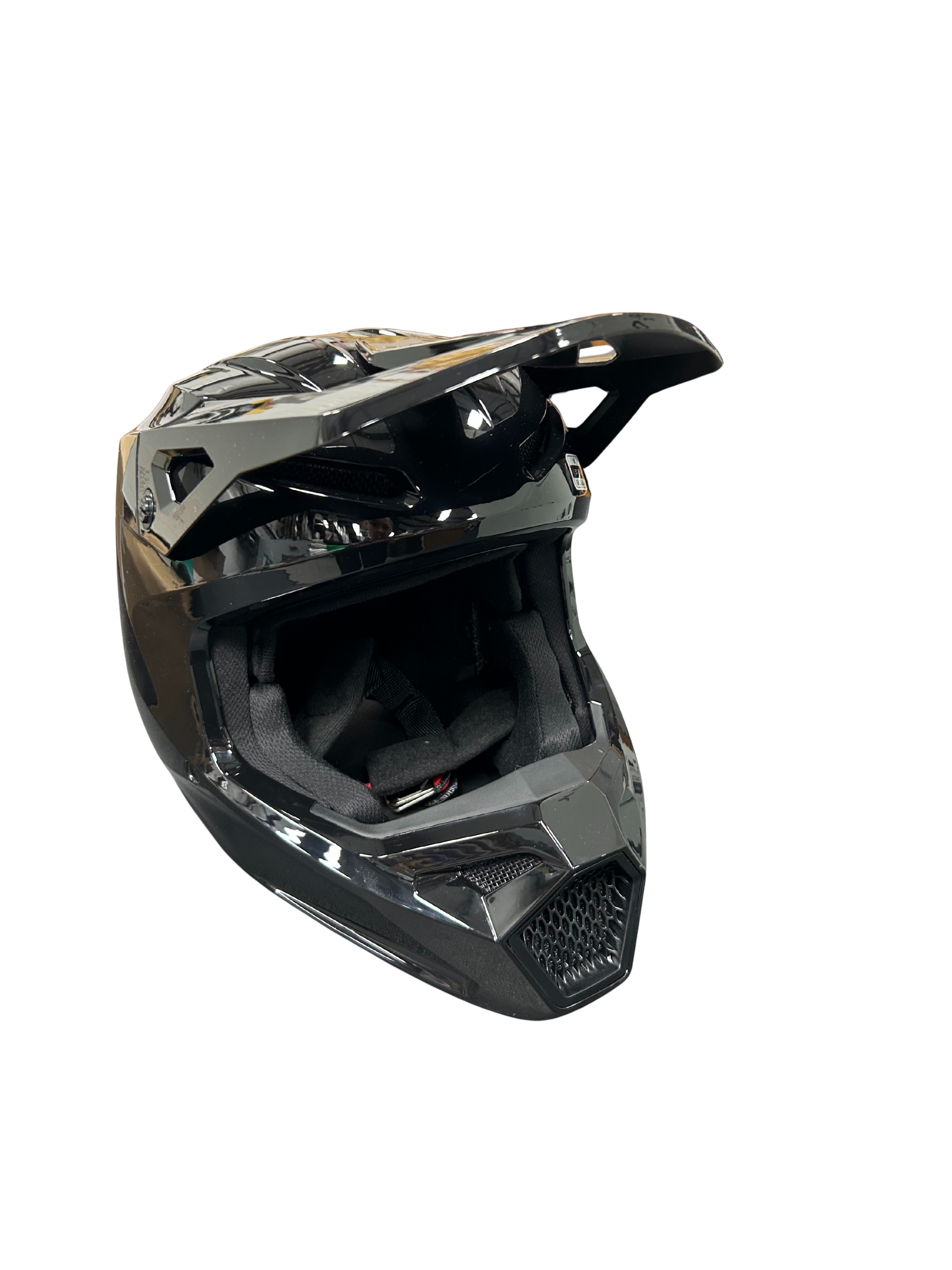 USED: Fox V1 Helmet Black SIZE Medium - Jorgensen Powersports