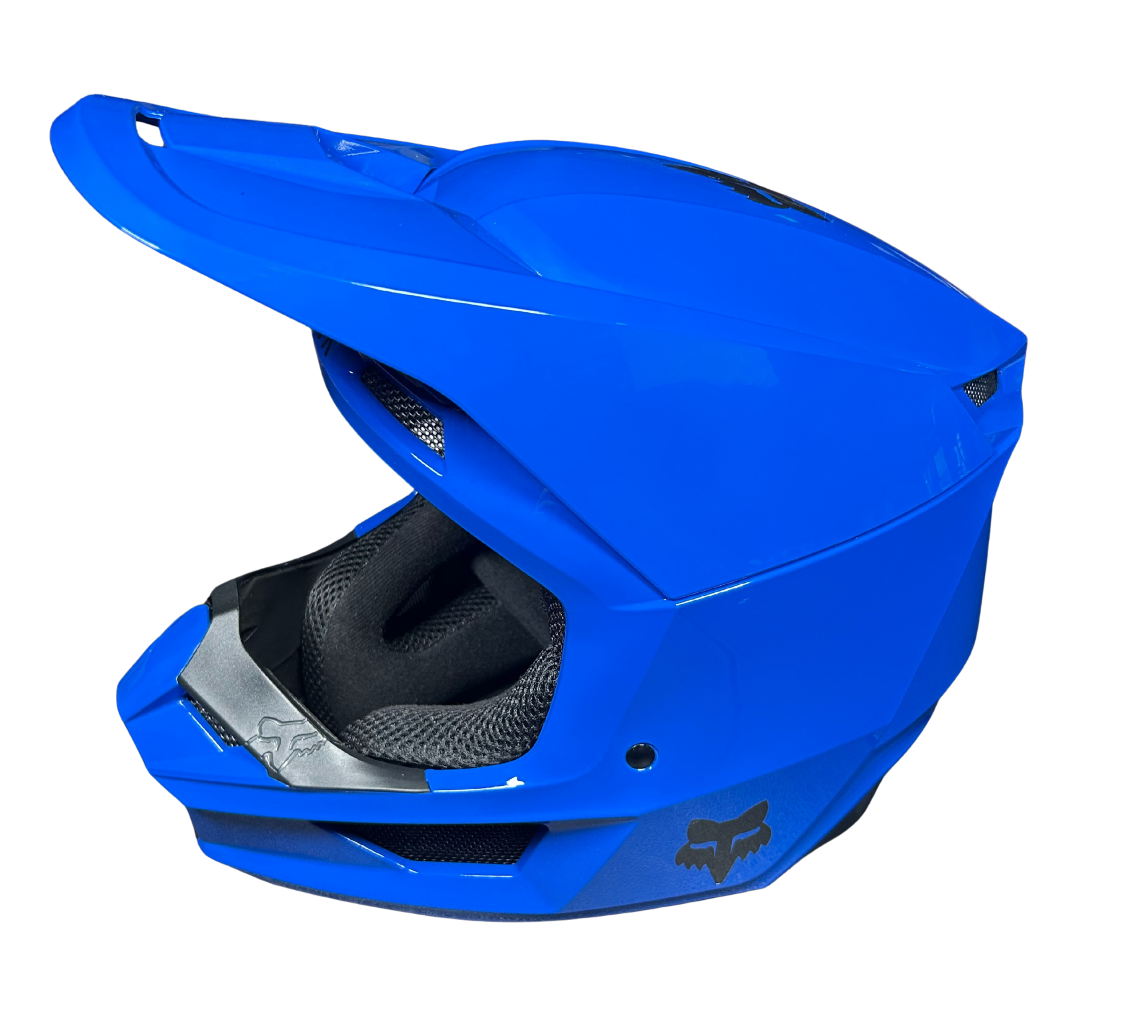 USED: Fox V Core Helmet Blue Size Large - Jorgensen Powersports