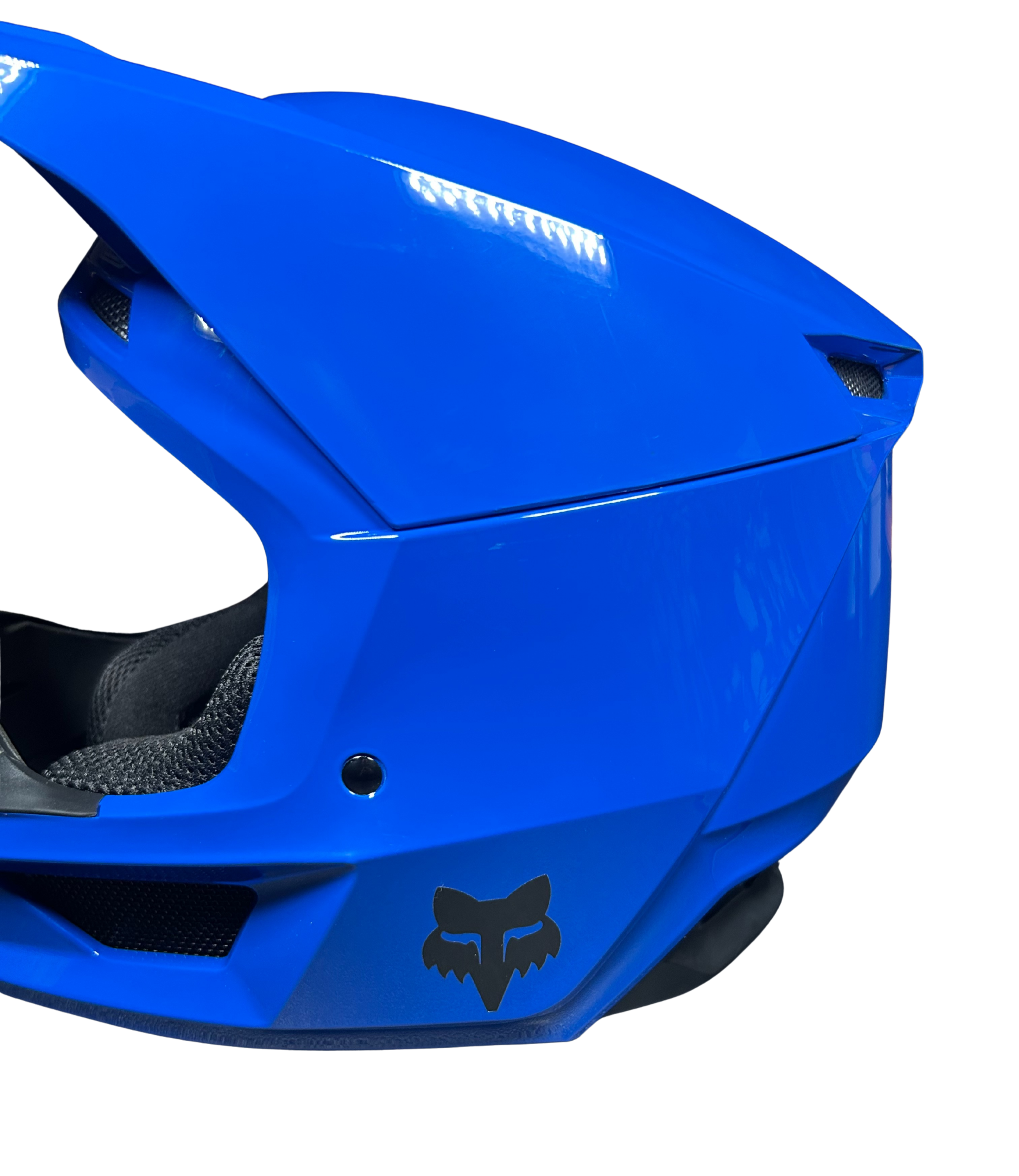 USED: Fox V Core Helmet Blue Size Large - Jorgensen Powersports