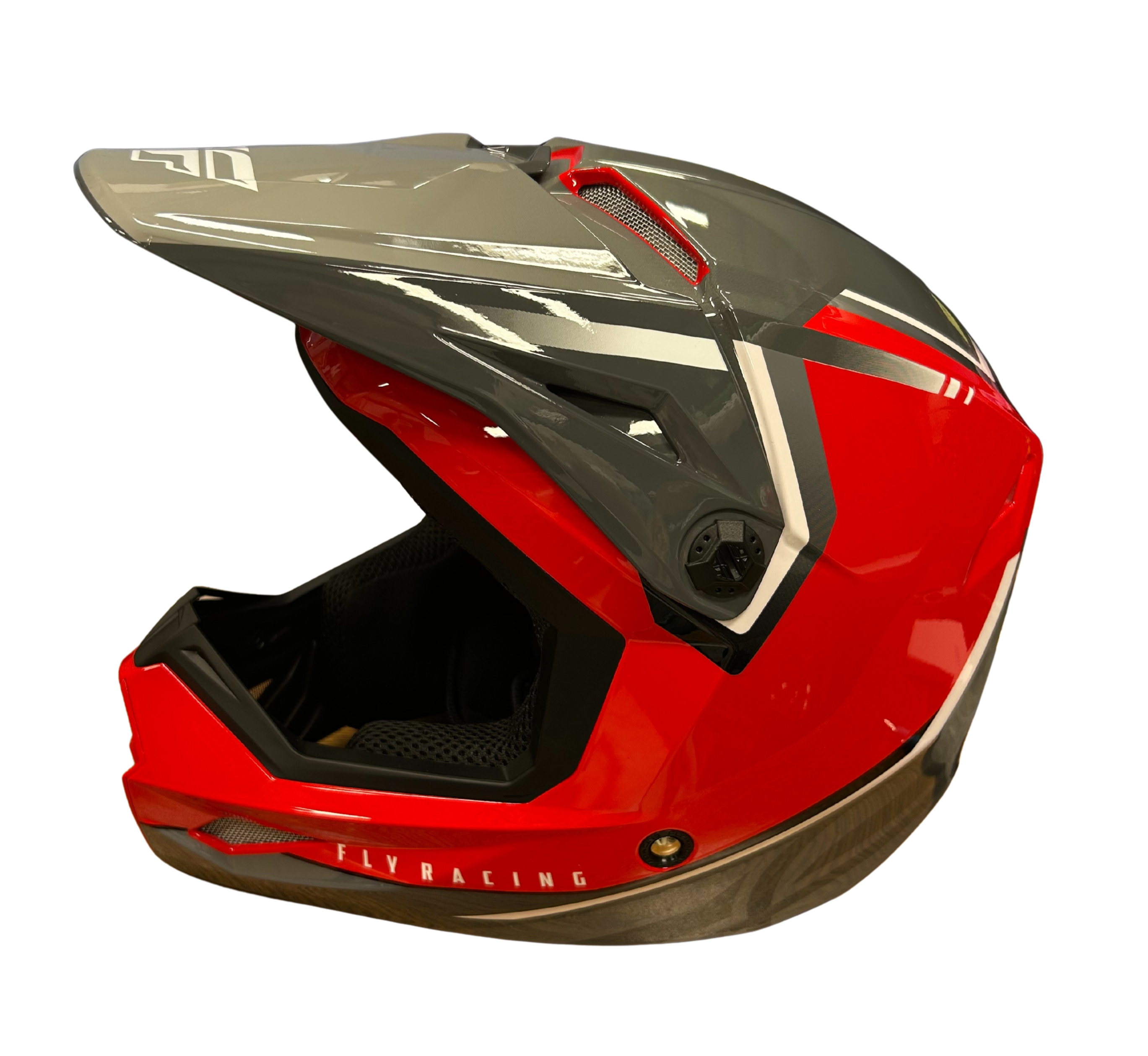 Pre-Owned: FLY RACING KINETIC VISION HELMET SIZE LARGE Fly