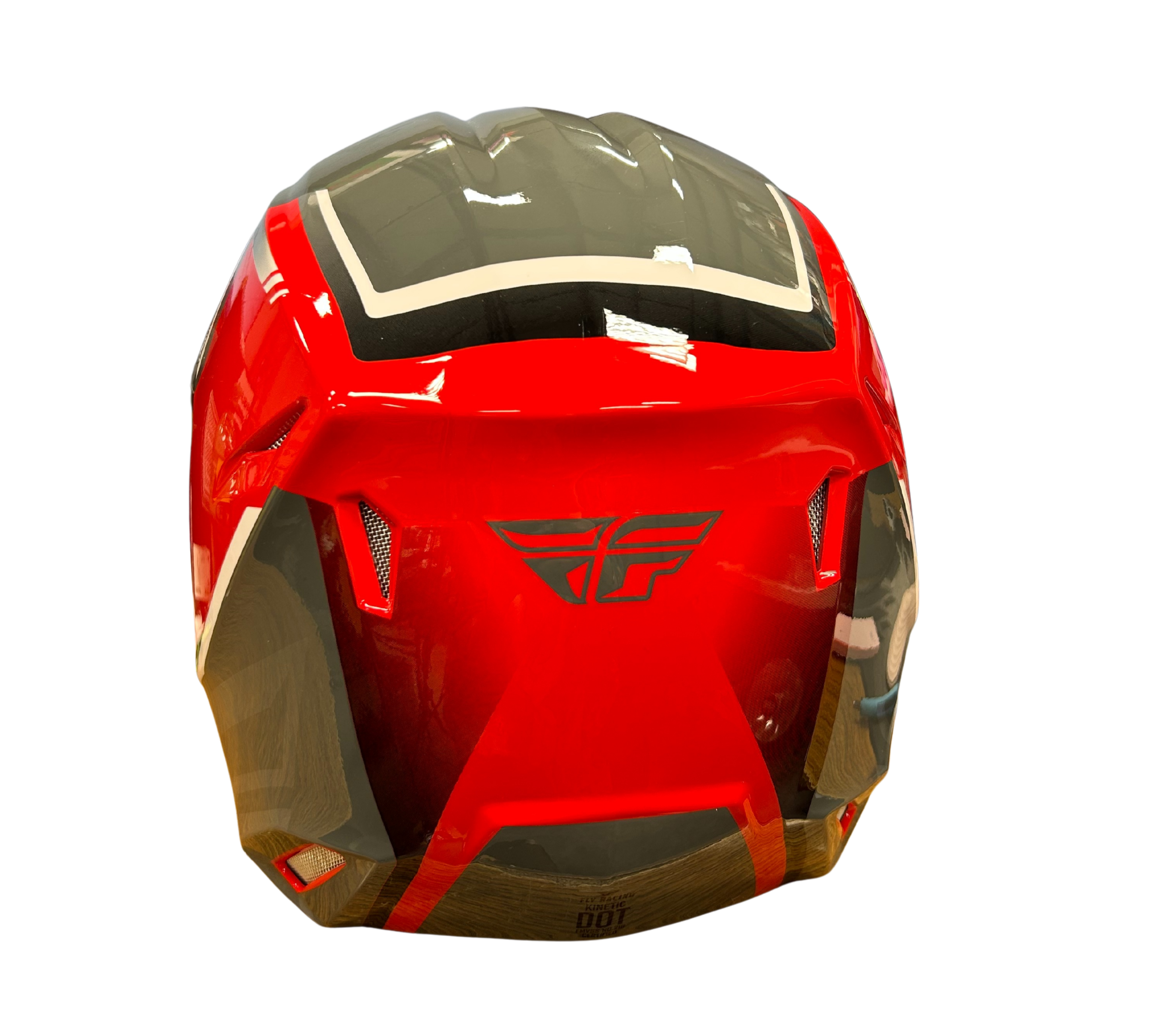 Pre-Owned: FLY RACING KINETIC VISION HELMET SIZE LARGE Fly