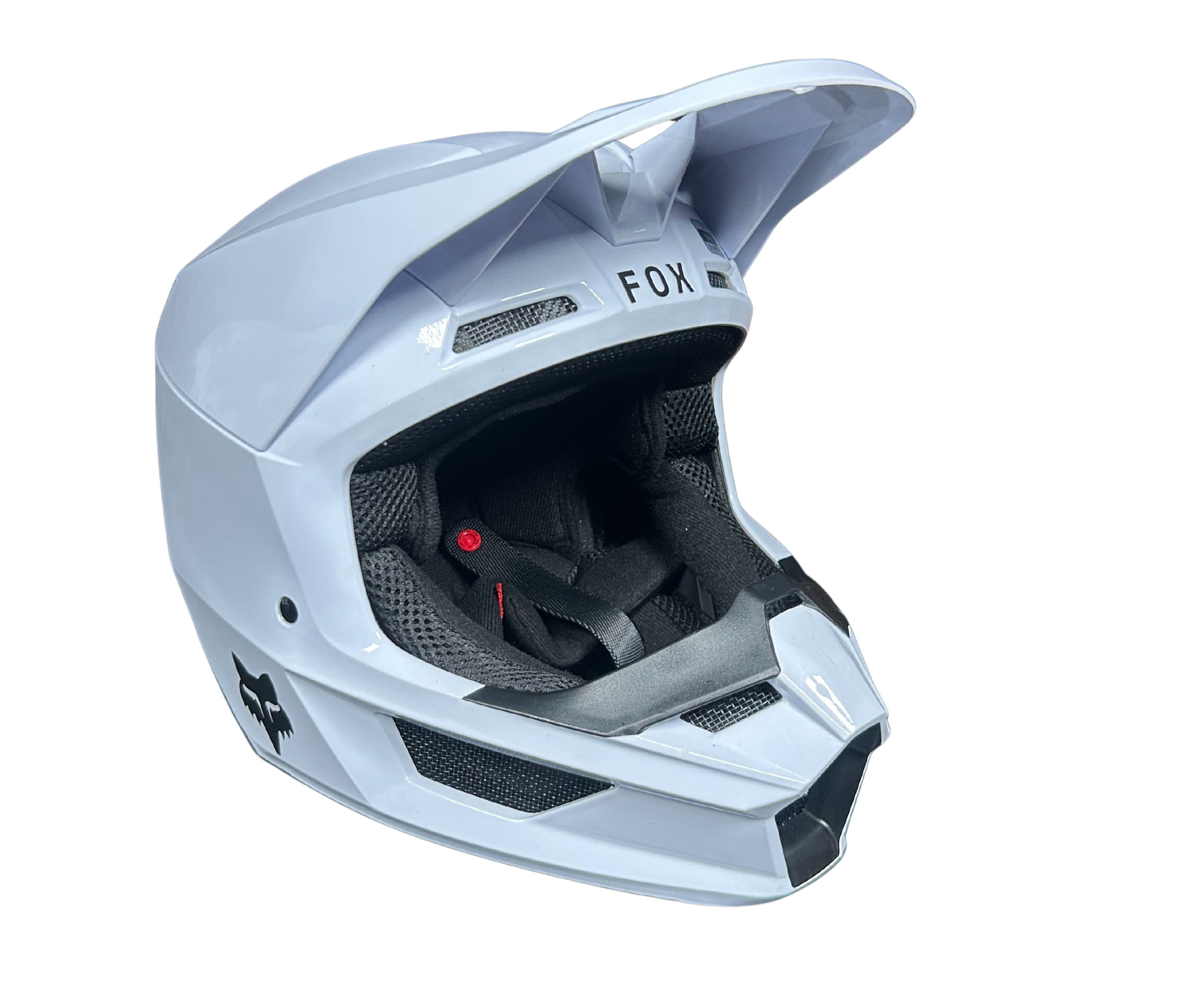 USED: Fox V Core Helmet White Size Small - Jorgensen Powersports