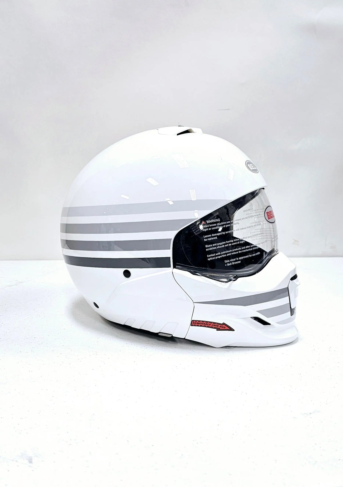 Bell Broozer Duplet Helmet Medium Gloss White
