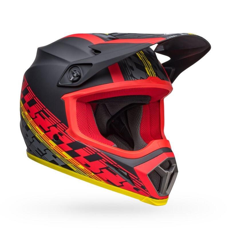 BELL helmet Offset Matte Black/Red / Small Bell MX-9 MIPS Off-Road Motorcycle Helmet 7136306 768686439513 Jorgensen Powersports