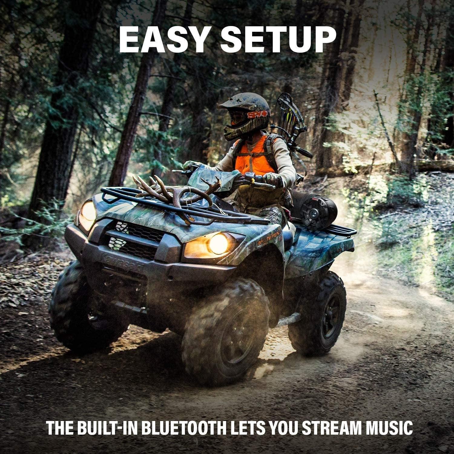 BOSS Automotive Parts and Accessories BOSS Audio 450w Bluetooth All Terrain Sound System ATVB6.5R B07H1J6NPN Jorgensen Powersports